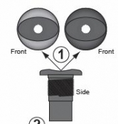 6541-231 Fitting: Wall PowerPro BX with Stainless Steel