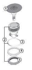 2540-433 Jet: Jetface 400s Directional (stainless steel) 