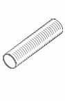 6540-744 Hose: 3/4" Clear PVC