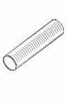 6540-744 Hose: 3/4" Clear PVC