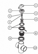 6540-363 Diverter Knob all 2007+ 780 Series