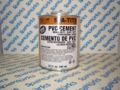 Spa-Tite PVC Cement 32oz