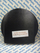 102355 Skimmer Lid: ABS Black Shell Shaped (1994-1995)