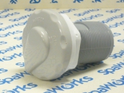 100795 Air Control: Teardrop, Long, Light Grey 1"