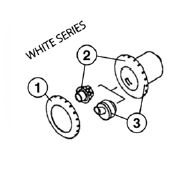 6540-047 Rotating Face: Standard Magna Jet-White Series (1995-2006)