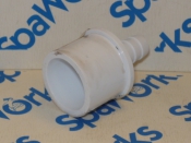 6540-063 Adapter: Bypass Plumbing .75" Spigot x .375" Barb 