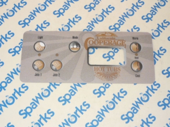 107861 Overlay: 6-Button Cal Coop Series !!! OBSOLETE !!!