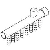 Manifold: Air 8 Barb 3/8in x 1