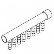 Manifold: Air 8 Barb 3/8in x 1