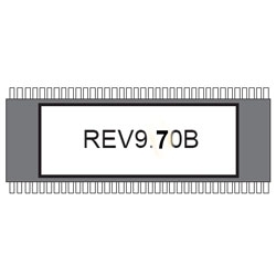 Chip: Eprom: Rev.9.70B for LCD