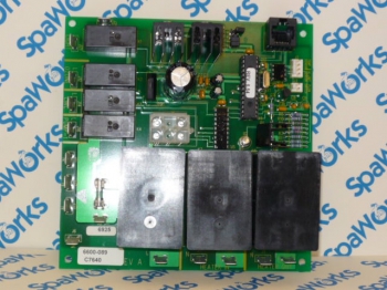 Circuit Board: 1998+ 1-PUMP 680/780/850E/SWEETWATER®/SUNTUB® Systems