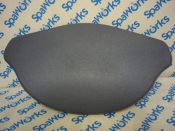 109221 Pillow: Charcoal W/0 Groove